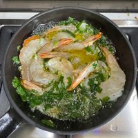 可能是蝦和粥的圖像