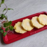 可能是水果和文字的圖像