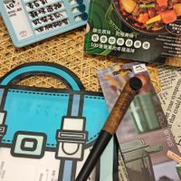 可能是木湯匙和文字的圖像