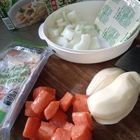 可能是豆腐、西瓜和文字的圖像