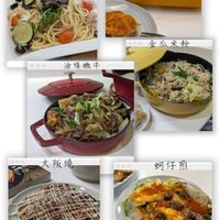 可能是義大利麵和文字的圖像