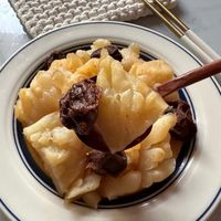 可能是香菇和豆腐的圖像