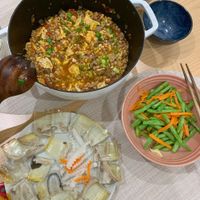 可能是炒飯和豆腐的圖像