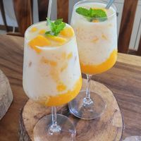 可能是甜點和飲料的圖像