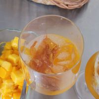 可能是水果和飲料的圖像