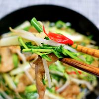 可能是炒麵、麵和拉麵的圖像