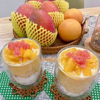 可能是甜點和水果的圖像