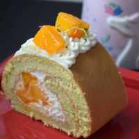 可能是戚風蛋糕的圖像