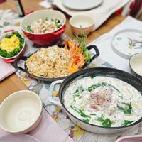 可能是粥、豆腐和文字的圖像