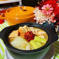 可能是豆腐和火鍋的圖像