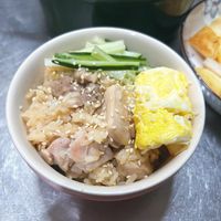 可能是豆腐和炒飯的圖像
