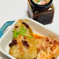 可能是豆腐、粥和文字的圖像