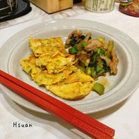 可能是歐姆蛋和顯示的文字是「 STAUT STAUS Hsuan NALLING 」的圖像