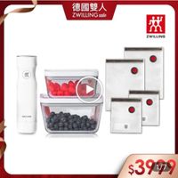 可能是顯示的文字是「德國雙人 ZWILLING sale 效 ZWILLING 炭 ZWILLING $3919 1/7 $ $39 179 」的圖像