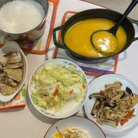可能是粥、豆腐和文字的圖像