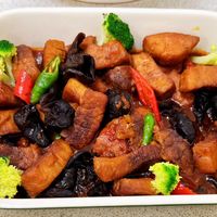 可能是豆腐和香菇的圖像