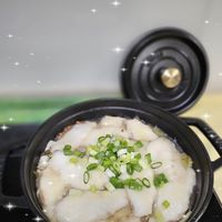 可能是粥和水波蛋的圖像