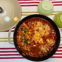 可能是豆腐、火鍋和文字的圖像