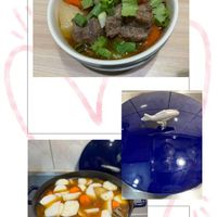 可能是火鍋、粥、豆腐和文字的圖像