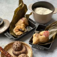 可能是港式點心、豆腐和文字的圖像