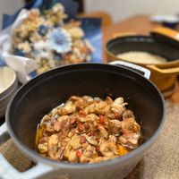 可能是鯷魚、豆腐和小木犀樹的圖像