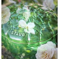 可能是顯示的文字是「 STAUB STAUB en Jela Fela'slife life 」的圖像