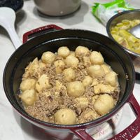 可能是火鍋和豆腐的圖像