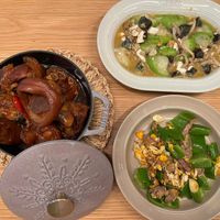 可能是豆腐、香菇和文字的圖像