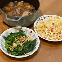 可能是豆腐、火鍋和粥的圖像