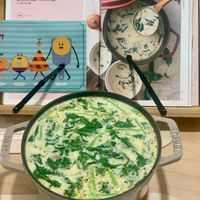 可能是粥、豆腐和文字的圖像