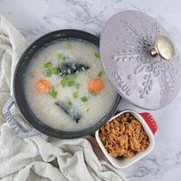 可能是粥和豆腐的圖像