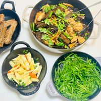 可能是火鍋和豆腐的圖像