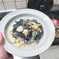 可能是義大利麵的圖像