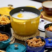 可能是粥、豆腐和火鍋的圖像