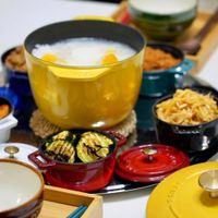 可能是粥、豆腐和文字的圖像
