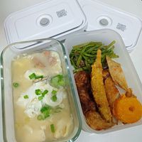 可能是粥、豆腐和文字的圖像