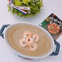 可能是粥、豆腐和文字的圖像