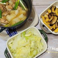 可能是火鍋、香菇、豆腐和文字的圖像
