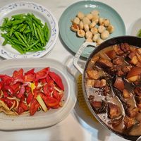 可能是香菇和豆腐的圖像
