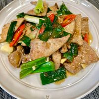 可能是香菇和豆腐的圖像