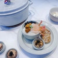可能是粥、豆腐和火鍋的圖像