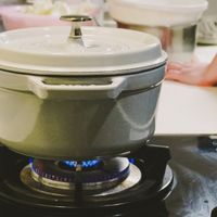 可能是火鍋、慢燉鍋、泡茶器、微波爐、爐子、鍋子、炊具、醬汁鍋和蒸籠的圖像