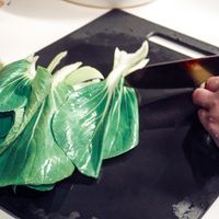 可能是食物和刀的圖像