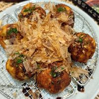 可能是炸丸子和文字的圖像