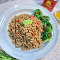 可能是豆腐、炒飯和文字的圖像