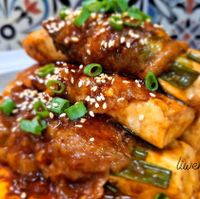 可能是豆腐和文字的圖像