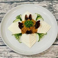 可能是甜點和豆腐的圖像