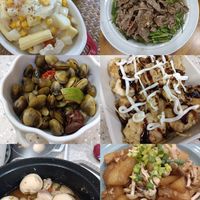 可能是火鍋、豆腐、龍眼和文字的圖像