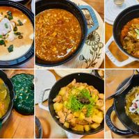 可能是火鍋、豆腐和文字的圖像