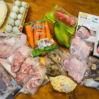 可能是食物和文字的圖像